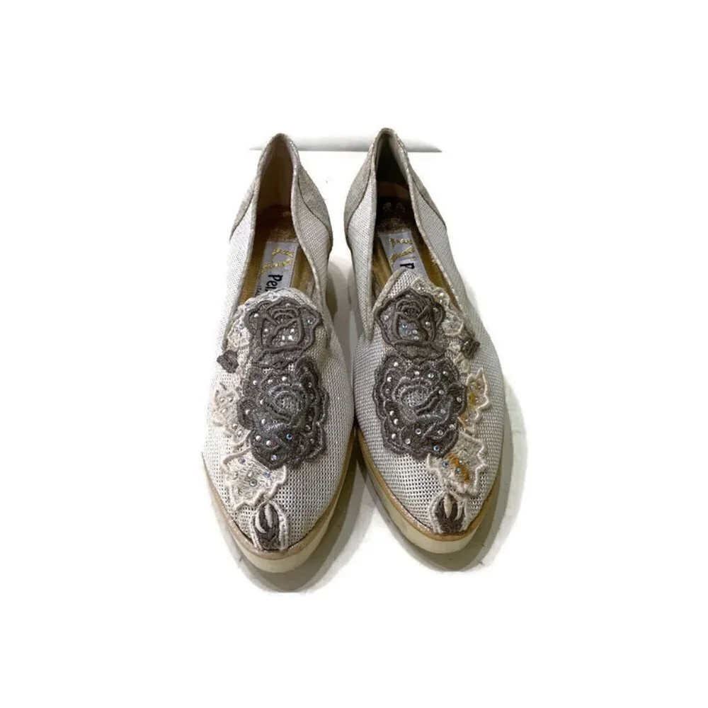 Pensato Taupe Platform Shoes
